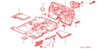 TAPIS DE SOL pour Honda JAZZ 1.4S 5 Portes 5 vitesses manuelles 2002