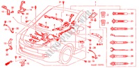 FAISCEAU DES FILS(RH) pour Honda JAZZ 1.4 SE 5 Portes full automatique 2005
