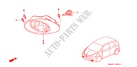 PHARE ANTIBROUILLARD('05)(1) pour Honda JAZZ S4SE         SPORT 5 Portes full automatique 2005