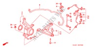STABILISATEUR AVANT/ BRAS INFERIEUR AVANT pour Honda JAZZ 1.4 LS 5 Portes full automatique 2004