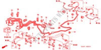 CONDUITES DE FREIN(ABS) (LH) (TAMBOUR) pour Honda JAZZ 1.3 ES 5 Portes 5 vitesses manuelles 2007