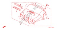 COUVERCLE DE MOTEUR pour Honda JAZZ 1.4 SES 5 Portes 5 vitesses manuelles 2007