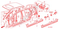 PANNEAUX EXTERIEURS/PANNEAU ARRIERE pour Honda JAZZ 1.4 LS 5 Portes full automatique 2007