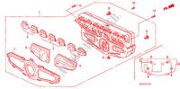 CLIMATISEUR AUTO CONNEXION(RH) pour Honda JAZZ S4SES 5 Portes full automatique 2008
