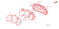 COMPOSANTS DE COMPTEUR(NS) pour Honda JAZZ 1.4 LS 5 Portes 5 vitesses manuelles 2008