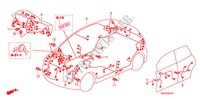 FAISCEAU DES FILS(RH) pour Honda JAZZ 1.2 E 5 Portes 5 vitesses manuelles 2008