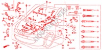 FAISCEAU DES FILS(RH) pour Honda JAZZ 1.4 SES 5 Portes 5 vitesses manuelles 2008