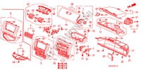 GARNITURE D'INSTRUMENT(COTE DE PASSAGER) (LH) pour Honda JAZZ 1.4 LS-N 5 Portes 5 vitesses manuelles 2008