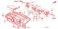 PANNEAU D'INSTRUMENT(RH) pour Honda JAZZ 1.4 SE 5 Portes full automatique 2008