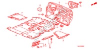 TAPIS DE SOL pour Honda JAZZ S4ES 5 Portes full automatique 2008