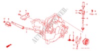DEBRAYAGE/ ENGRENAGE DE COMPTEUR(1600) pour Honda CIVIC CRX 1.6I-16 3 Portes 5 vitesses manuelles 1986