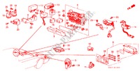 FUSIBLE PRINCIPAL/AVERTISSEUR/RELAIS pour Honda CIVIC CRX 1.6I-16 3 Portes 5 vitesses manuelles 1987
