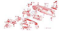 PANNEAU D'INSTRUMENT (B,F,G,S,W,X,Y) pour Honda CIVIC CRX DX 3 Portes 5 vitesses manuelles 1987