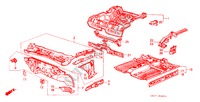 STRUCTURE DE CARROSSERIE(2) pour Honda CIVIC CRX DX 3 Portes 5 vitesses manuelles 1987