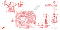 BRAS DE SELECTION(L4) pour Honda ACCORD 2.4          VTI-E 4 Portes 5 vitesses manuelles 2003