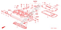 COLLECTEUR D'ADMISSION(V6) pour Honda ACCORD 3.0          VTI-E 4 Portes 5 vitesses automatique 2006