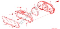 COMPOSANTS DE COMPTEUR(NS) pour Honda ACCORD 2.4          VTI-L 4 Portes 5 vitesses automatique 2004