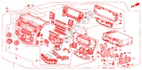 MODULE CENTRAL (CLIMATISEUR AUTO) pour Honda ACCORD 2.4          VTI-E 4 Portes 5 vitesses manuelles 2003