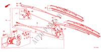 ESSUIE GLACE AVANT (RH) pour Honda ACCORD EX 3 Portes 5 vitesses manuelles 1986