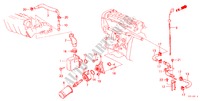 CHAMBRE DE RENIFLARD/ FILTRE A HUILE(DOHC) pour Honda ACCORD 2.0I-16 4 Portes 5 vitesses manuelles 1987