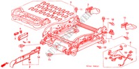 COMP. DE SIEGE AV. (D.)SIEGE 4REGLAGES MOTORISES pour Honda ACCORD 2.0 EXECUTIVE 4 Portes 5 vitesses automatique 2006