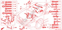 FAISCEAU DES FILS(RH) pour Honda ACCORD 2.0 COMFORT 4 Portes 5 vitesses automatique 2003