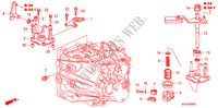 BRAS DE SELECTION(2.0L)(5MT) pour Honda ACCORD 2.0 SE 4 Portes 5 vitesses manuelles 2008