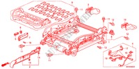 COMP. DE SIEGE AV. (D.)SIEGE 4REGLAGES MOTORISES pour Honda ACCORD 2.4 EXECUTIVE 4 Portes 5 vitesses automatique 2008