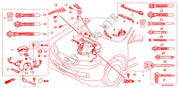 FAISCEAU DES FILS(LH) pour Honda ACCORD 2.4 EXECUTIVE 4 Portes 5 vitesses automatique 2007