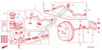 MAITRE CYLINDRE DE FREIN/ ALIMENTATION PRINCIPALE(LH) pour Honda ACCORD 2.4 TYPE S 4 Portes 5 vitesses automatique 2007