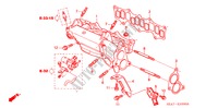 COLLECTEUR D'ADMISSION(DIESEL) pour Honda ACCORD TOURER 2.2 SPORT 5 Portes 5 vitesses manuelles 2005