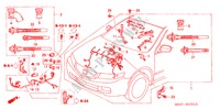 FAISCEAU DES FILS(RH) (DIESEL) pour Honda ACCORD TOURER 2.2 EXECUTIVE 5 Portes 5 vitesses manuelles 2004