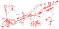 LEVIER DE SELECTION(DIESEL) (RH) pour Honda ACCORD TOURER 2.2 SPORT 5 Portes 5 vitesses manuelles 2004