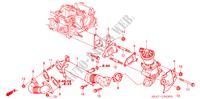 SOUPAPE DE EGR(DIESEL) pour Honda ACCORD TOURER 2.2 SPORT 5 Portes 5 vitesses manuelles 2005