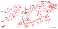 TUYAU DE CARBURANT/CUVETTE(LH) pour Honda ACCORD TOURER 2.0 COMFORT 5 Portes 5 vitesses manuelles 2003