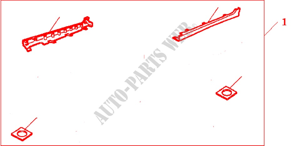 JUPES LATERALES AVEC APPRET pour Honda ACCORD TOURER 2.0 EXECUTIVE 5 Portes 5 vitesses manuelles 2003