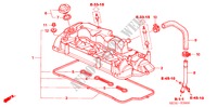 COUVERCLE DE CULASSE (DIESEL) pour Honda ACCORD TOURER 2.2 EXECUTIVE 5 Portes 6 vitesses manuelles 2007