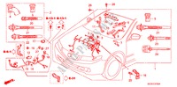 FAISCEAU DES FILS(LH) (DIESEL) pour Honda ACCORD TOURER 2.2 SPORT 5 Portes 6 vitesses manuelles 2006