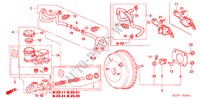 MAITRE CYLINDRE DE FREIN/ ALIMENTATION PRINCIPALE(RH) pour Honda ACCORD TOURER 2.2 EXECUTIVE 5 Portes 6 vitesses manuelles 2007