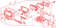 MODULE CENTRAL(BLEU MARINE) pour Honda ACCORD TOURER 2.2 EXECUTIVE 5 Portes 6 vitesses manuelles 2007