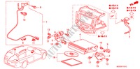 SYSTEME DE NAVIGATION(RH) pour Honda ACCORD TOURER 2.4 EXECUTIVE 5 Portes 5 vitesses automatique 2006