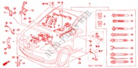 FAISCEAU DES FILS pour Honda CITY EXI 4 Portes full automatique 2004
