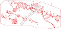 COMPOSANTS DISTRIBUTEUR (PGM FI)(Y) pour Honda PRELUDE 2.0SI 2 Portes 4 vitesses automatique 1987