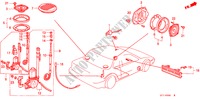 ANTENNE pour Honda PRELUDE 2.0EX 2 Portes 5 vitesses manuelles 1988