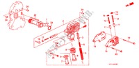 REGULATEUR/CLAPET DE VERROUILLAGE pour Honda PRELUDE 2.0I-16 4WS 2 Portes 4 vitesses automatique 1990