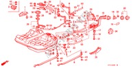 RESERVOIR A CARBURANT pour Honda PRELUDE 2.0I-16 4WS 2 Portes 4 vitesses automatique 1990