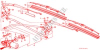 ESSUIE GLACE AVANT (2) pour Honda PRELUDE 2.0I-16 4WS 2 Portes 4 vitesses automatique 1991