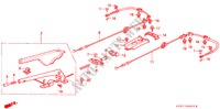 FREIN DE STATIONNEMENT pour Honda PRELUDE 2.0EX 2 Portes 5 vitesses manuelles 1991
