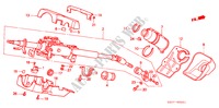 COLONNE DE DIRECTION(RH) pour Honda LEGEND COUPE V6 2.7I 2 Portes 4 vitesses automatique 1989