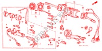 COMMUTATEUR(2) pour Honda LEGEND COUPE V6 2 Portes 5 vitesses manuelles 1989